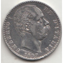 1897 Lire 2 Moneta Argento Umberto I